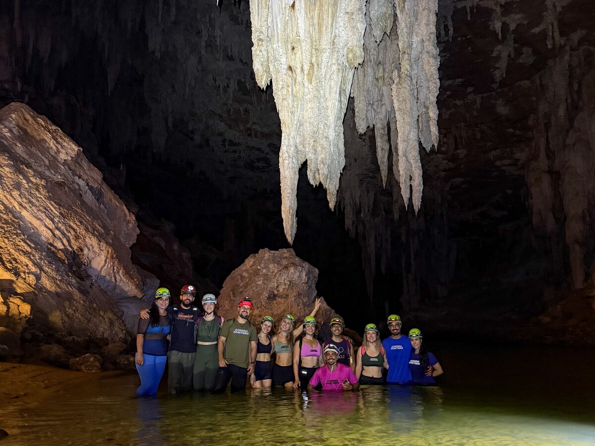 Caverna gigante do Parque Estadual de Terra Ronca, Goiás